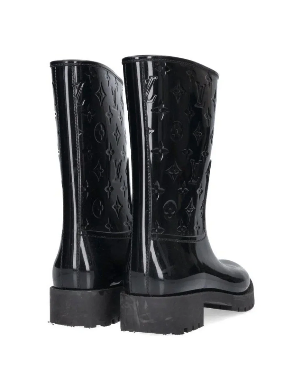 Louis Vuitton Monogram Rubber Rain Boots